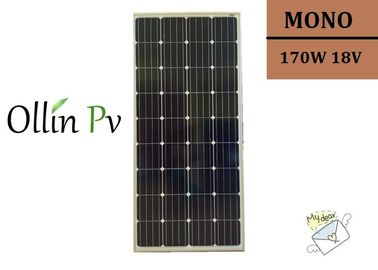Ранг панели солнечных батарей Индию фотоэлементов 170в кремния а/б Монокрысталлине