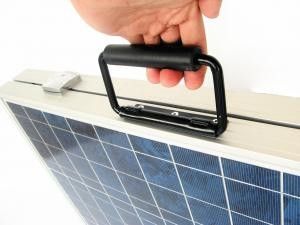 Панели солнечных батарей предохранения от молнии складывая с анти- ногами резины выскальзывания