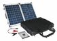 Голубые складывая панели солнечных батарей, амортизатор солнечного света портативной панели солнечных батарей 120 ватт эффективный