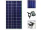 Панели солнечных батарей кремния экологически чистой энергии 260 ватт, панели солнечных батарей черноты домашней системы