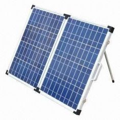 Голубые панели солнечной энергии, складывают отсутствующие панели солнечных батарей 120В | 300В доступное