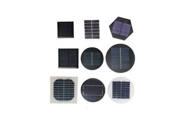 фотоэлементы круглой панели солнечных батарей 1в 2в Монокрысталлине поликристаллические