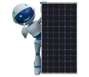 Панель солнечных батарей стабилизированного представления поликристаллическая с предварительной технологией ПЭКВД