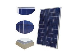 Поликристаллические панели солнечных батарей ПВ кремния для солнечного сада освещая 6*12