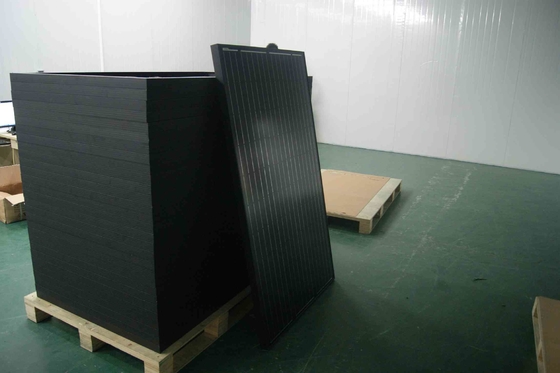 панели 300w 330w солнечные Mono полно черные с черным backsheet черноты рамки вся чернота