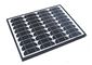 Панели солнечных батарей черной рамки 60 ватт Монокрысталлине для заряжателя батареи 12в с решетки