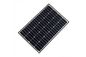 40 ватт Моно черный солнечный ПВ обшивает панелями высоким крышку низкого уровня пропускаемости закаленную утюгом стеклянную