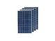 Темно-синий модуль панели солнечных батарей цвета/закалил стеклянную систему панели солнечных батарей
